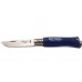 Нож OPINEL TRADITION KEYRING №04 брелок цвет - синий