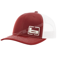 Бейсболка Banded Trucker Cap-Side Logo цв. Cardinal/White