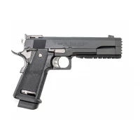 Пистолет страйкбольный WE Hi-Capa 5.2 R металл Black (CO2)