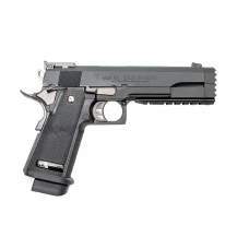 Пистолет страйкбольный WE Hi-Capa 5.2 R металл Black (CO2)