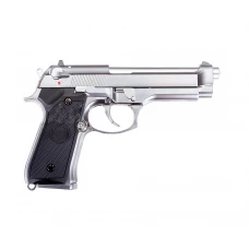 Пистолет страйкбольный WE M92S Silver (CO2)