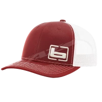 Бейсболка Banded Trucker Cap-Side Logo цв. Cardinal/White